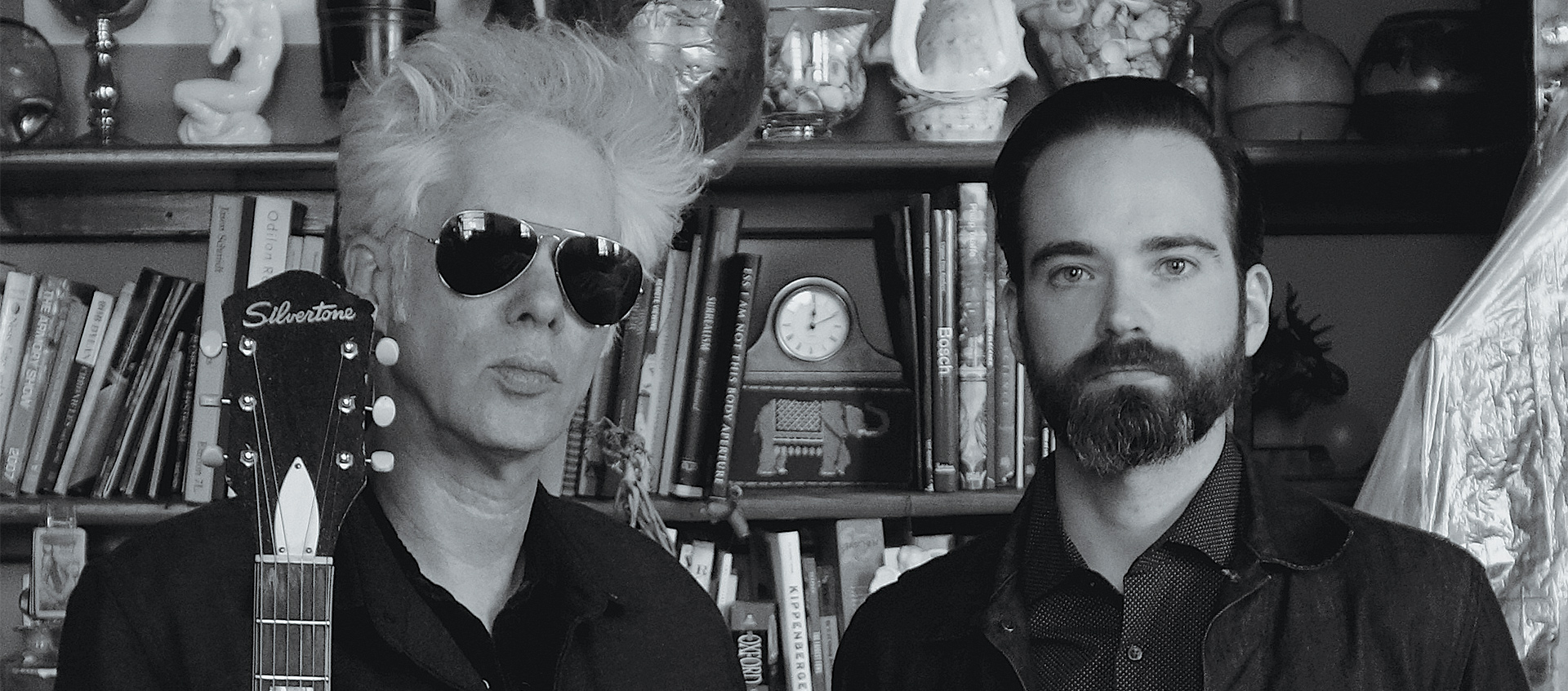 SQÜRL, Jim Jarmusch and Carter Logan (left to right)