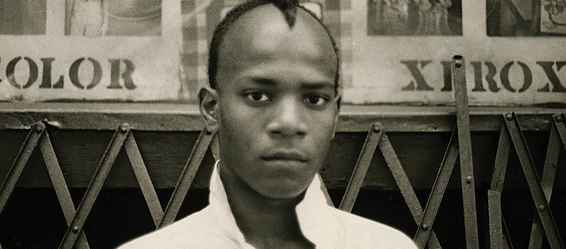 a photo of jean michel basquiat