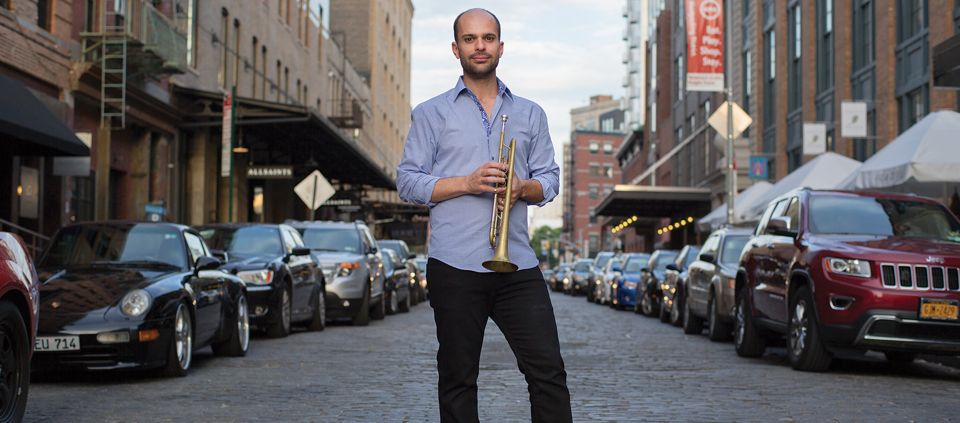 Jazz music trumpeter and composer Amir ElSaffar