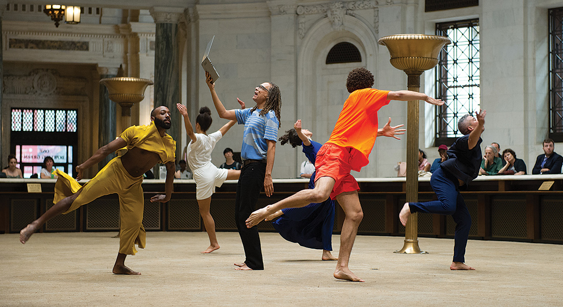 Dancers perform in choreographer Netta Yerushalmy''s Paramodernities