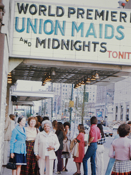Image of marquee from Union Maids
