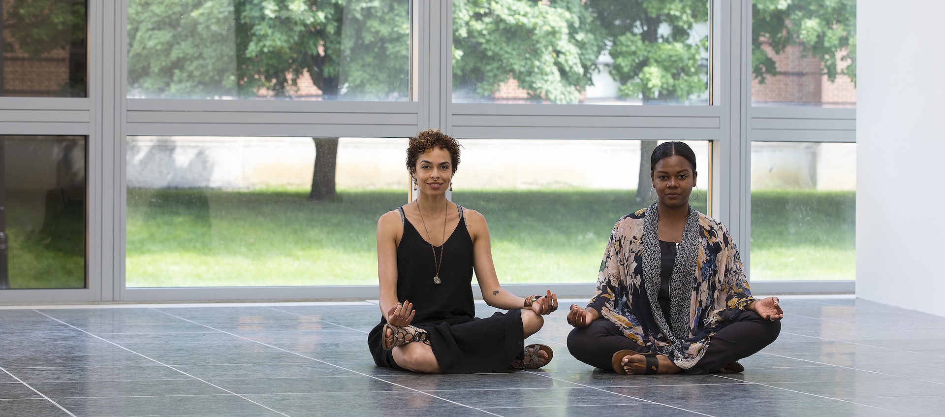 On Pause guided meditation with Replenish Spa Co-op at the Wexner Center for the Arts
