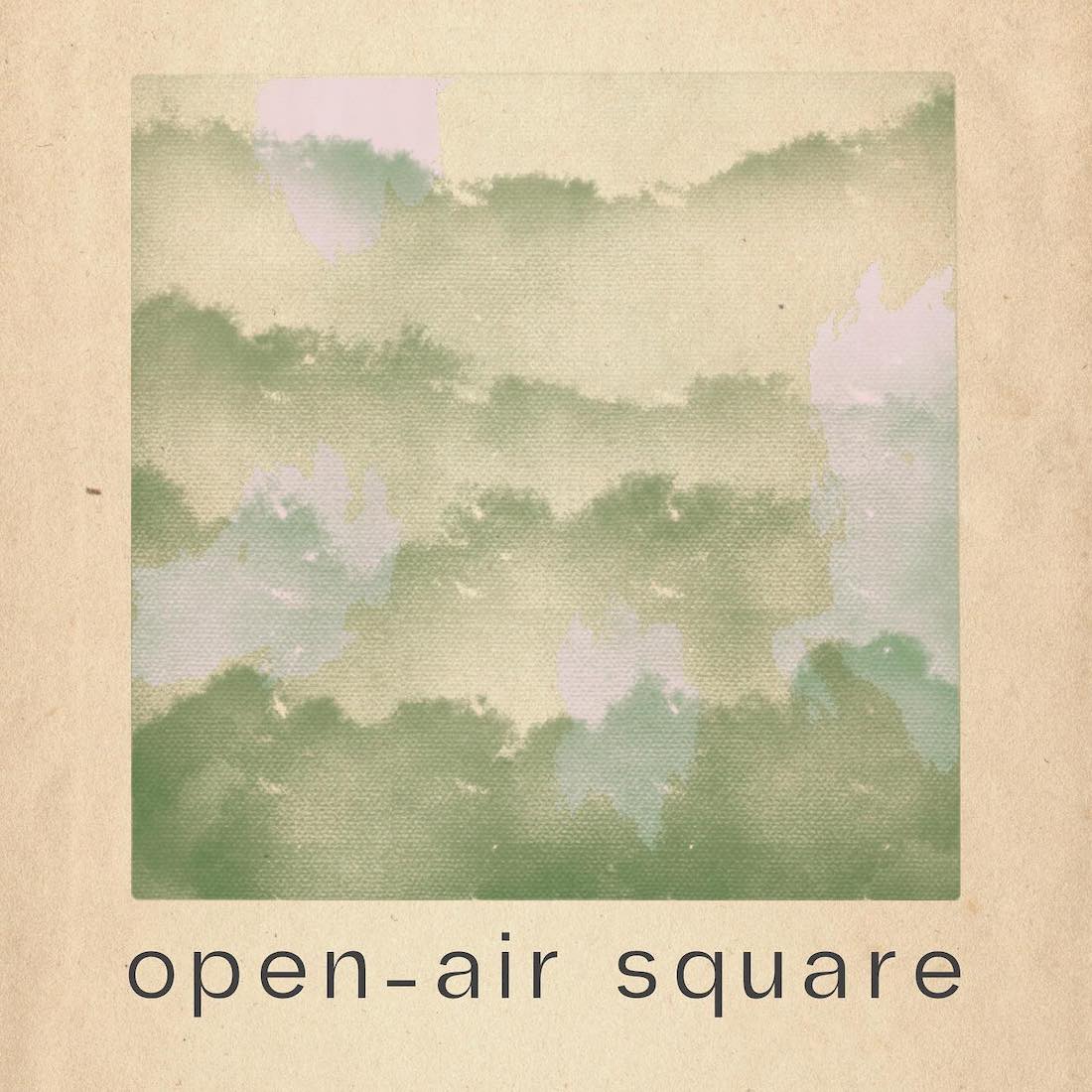 Poster for Open-Air Square in Franklinton's Arts District in Columbus