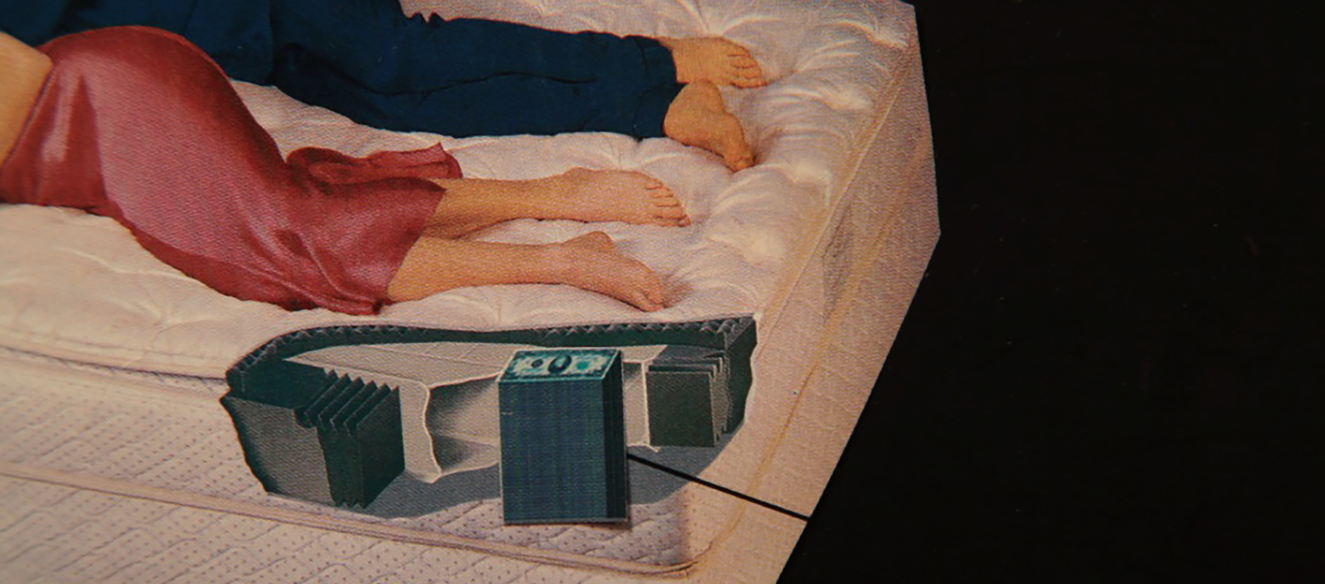 Image from Lewis Klahr's film Circumstantial Pleasures