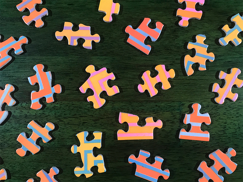 Amazing Maze jigsaw puzzle pieces