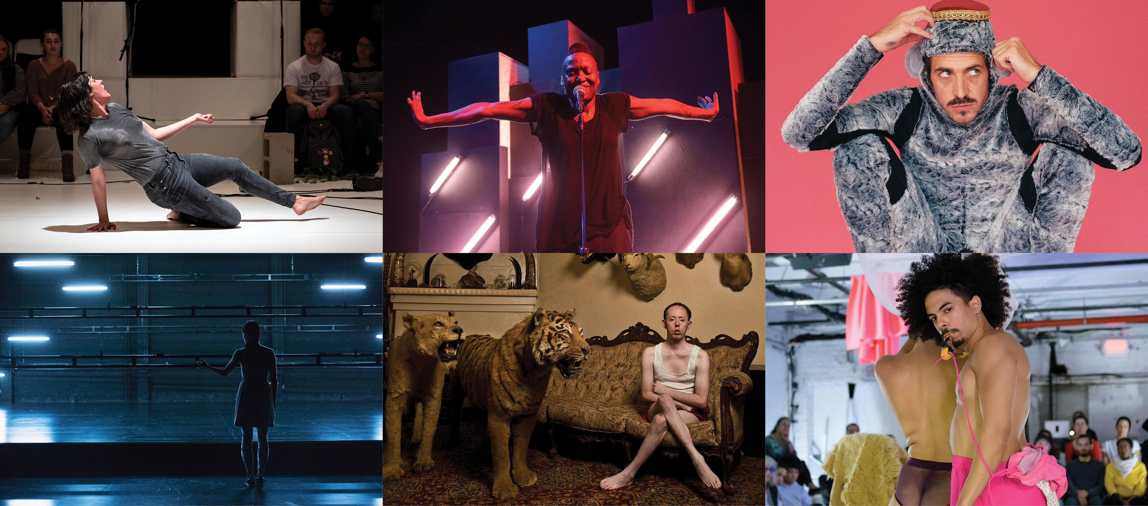 Collage of 2019-20 performances