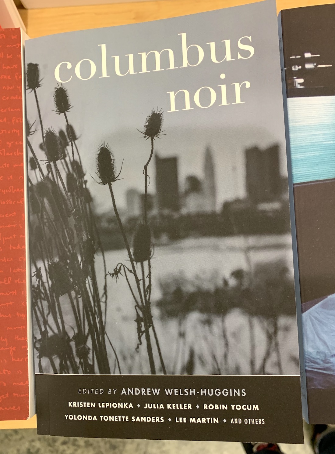 The cover of the anthology book Columbus Noir