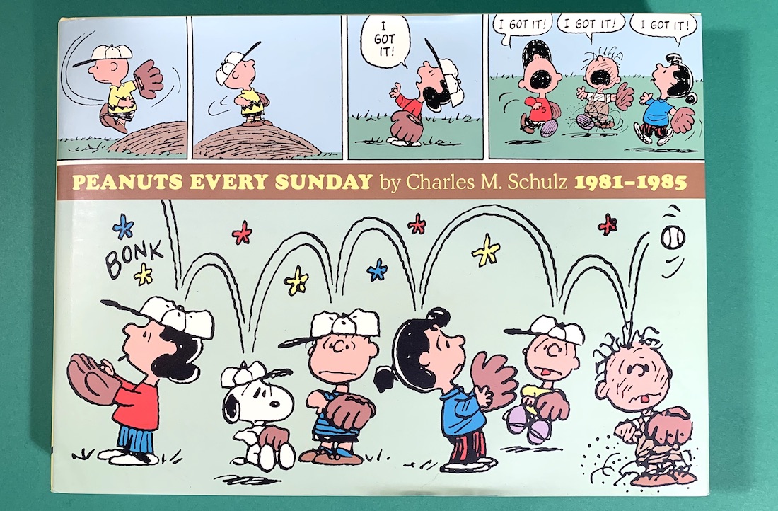 Cover of the hardcover book Peanuts Every Sunday 1981-1985