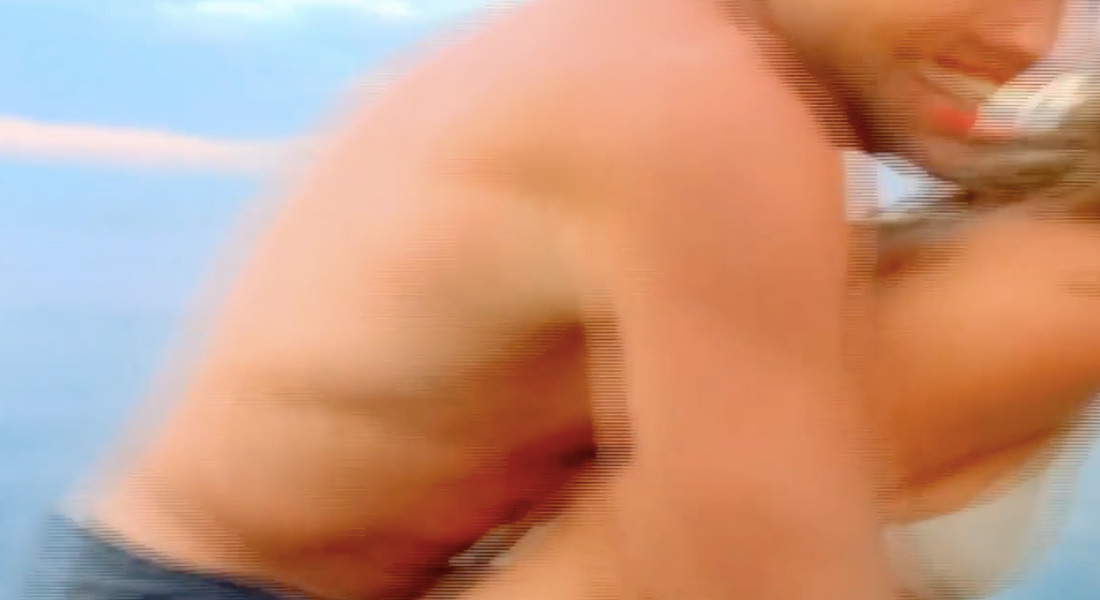 A blurred image of a body
