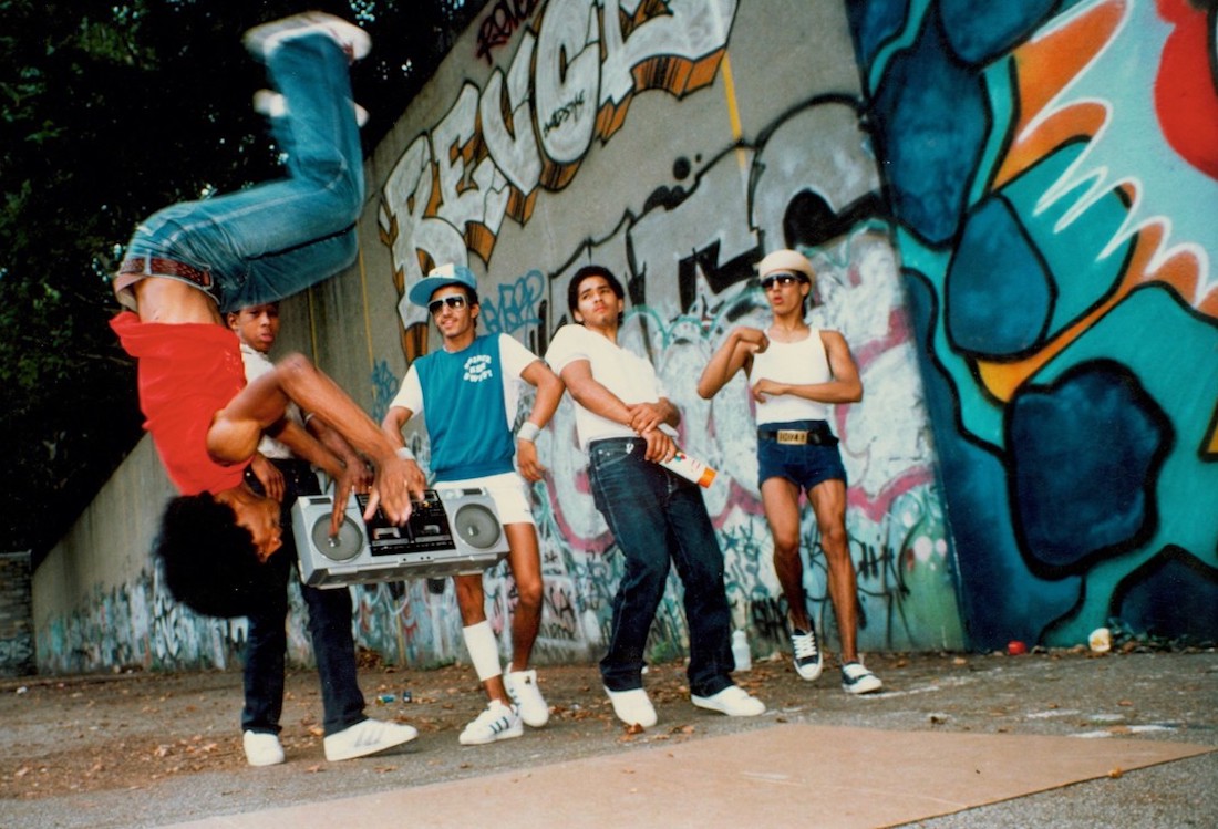 Scene from the film Wild Style