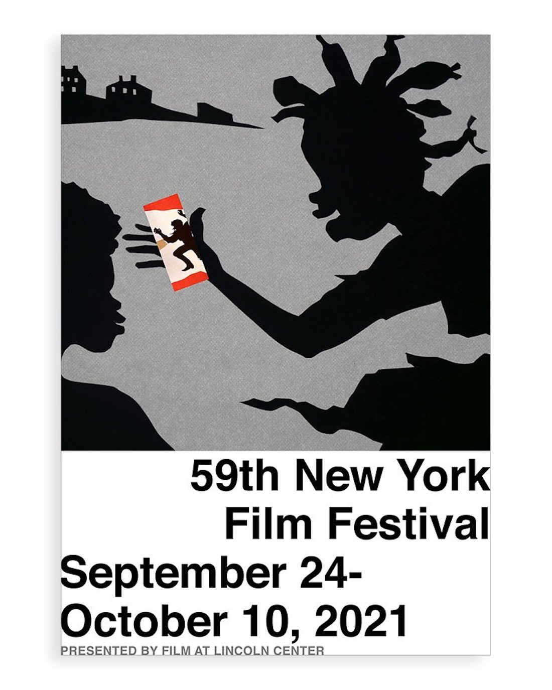 Kara Walker-designed poster for the 2021 New York Film Festival