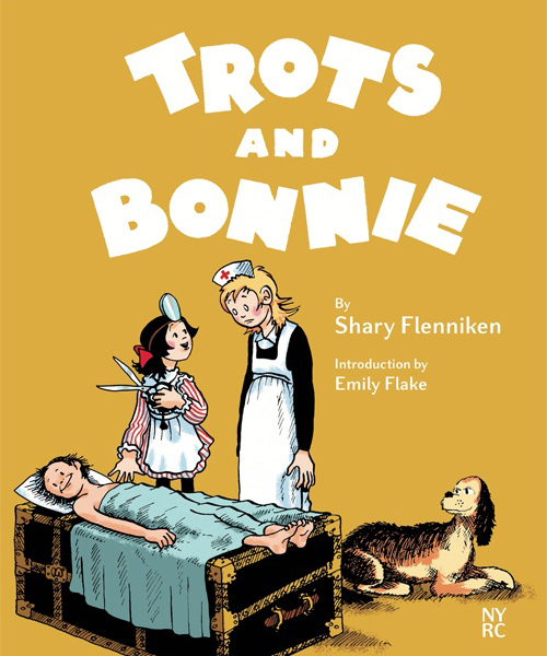 Book cover for Trots and Bonnie. 
