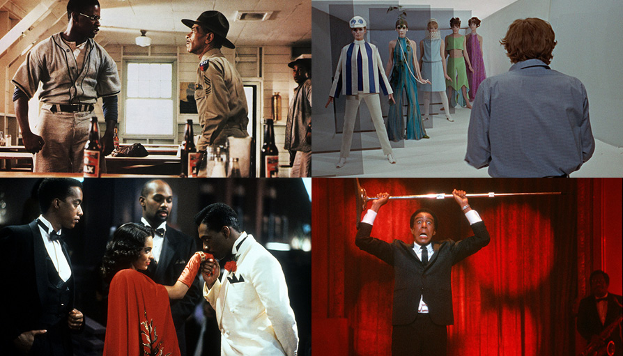 Six images from the Herbie Hancock film series