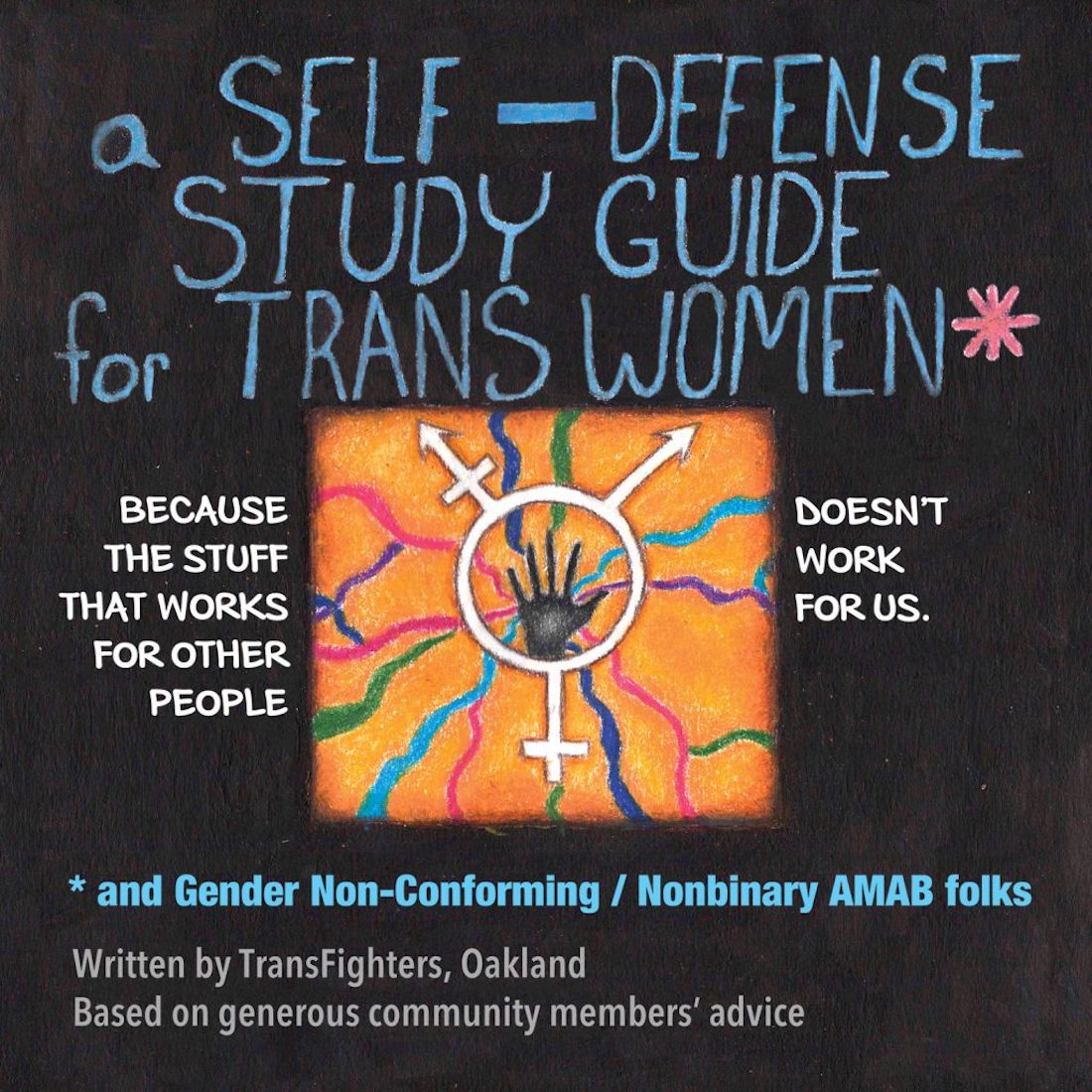 Cover for the comic A Self-Defense Study Guide for Trans Women
