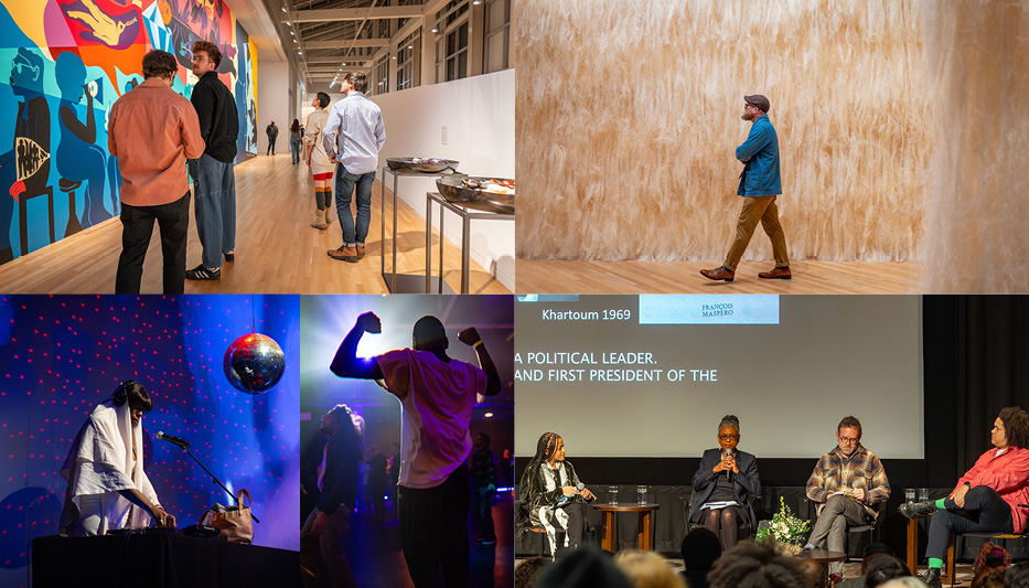A selection of five images from the opening celebration photo gallery