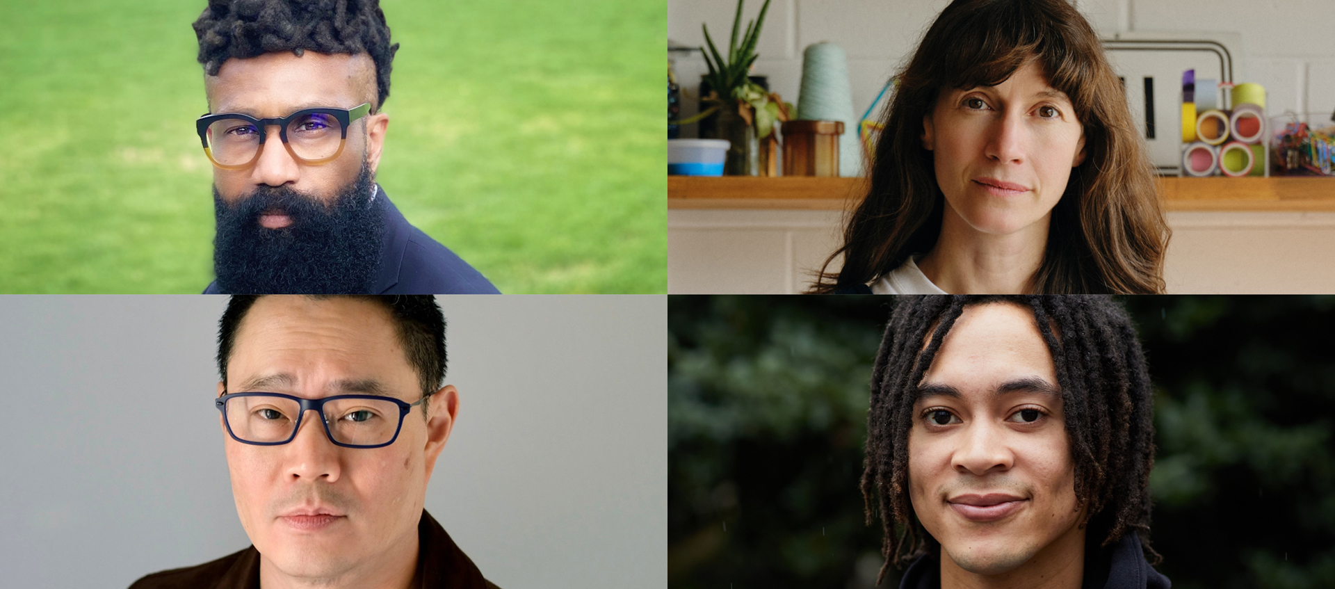 A collage of headshots featuring the speakers of this talk: Kendal Henry, Melissa Mongiat, Sandi Williams IV, and Norman Lee.