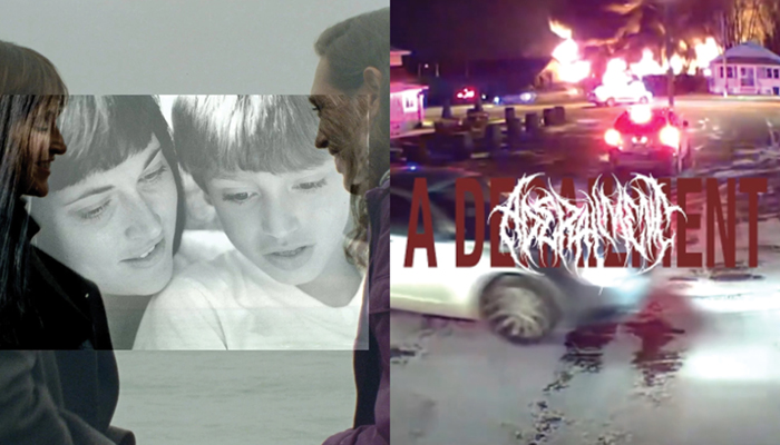 Two stills from the Unorthodocs Shorts program.