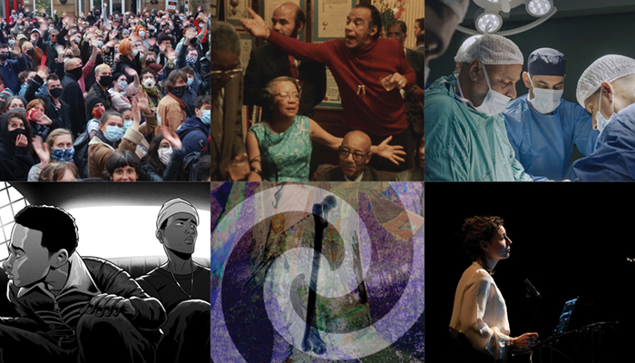 Six stills from Unorthodocs 2026.