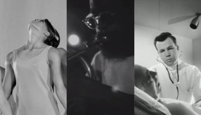 Three stills from the William Greaves Shorts program.