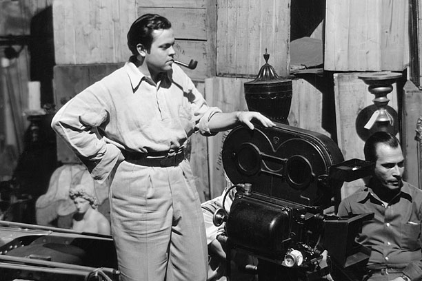 Director Orson Welles